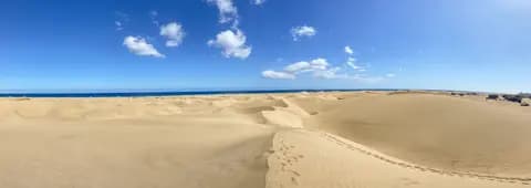 Wydmy Maspalomas na Gran Canarii